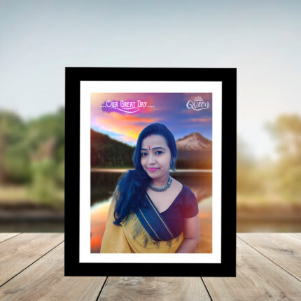 Unique Gift College Customised Photo Frame A4 Size Looking for the perfect personalized gift? Our customized photo frames are designed to make your special moments last forever!