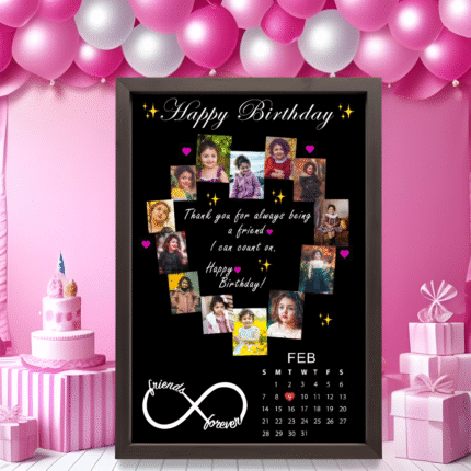 Birthday Gift College Customised Photo Frame A4 Size Looking for the perfect personalized gift? Our customized photo frames are designed to make your special moments last forever!