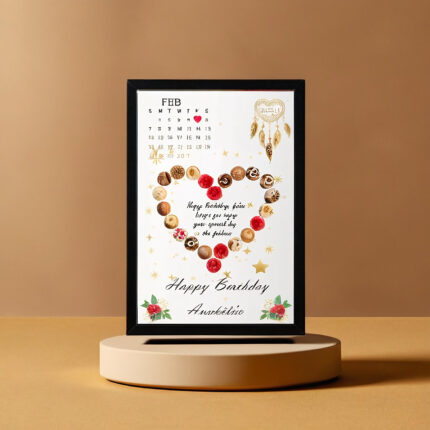 Baby Happy Birthday Gift College Customised Photo Frame A4 Size Looking for the perfect personalized gift? Our customized photo frames are designed to make your special moments last forever!