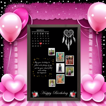 Baby Happy Birthday Gift College Customised Photo Frame A4 Size Looking for the perfect personalized gift? Our customized photo frames are designed to make your special moments last forever!