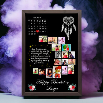 Personalised Photo Frame for Birthday Gifts Collage Customised Photo Frames for Happy Birthday Photo Frame Customised Photo Frames for Gifts